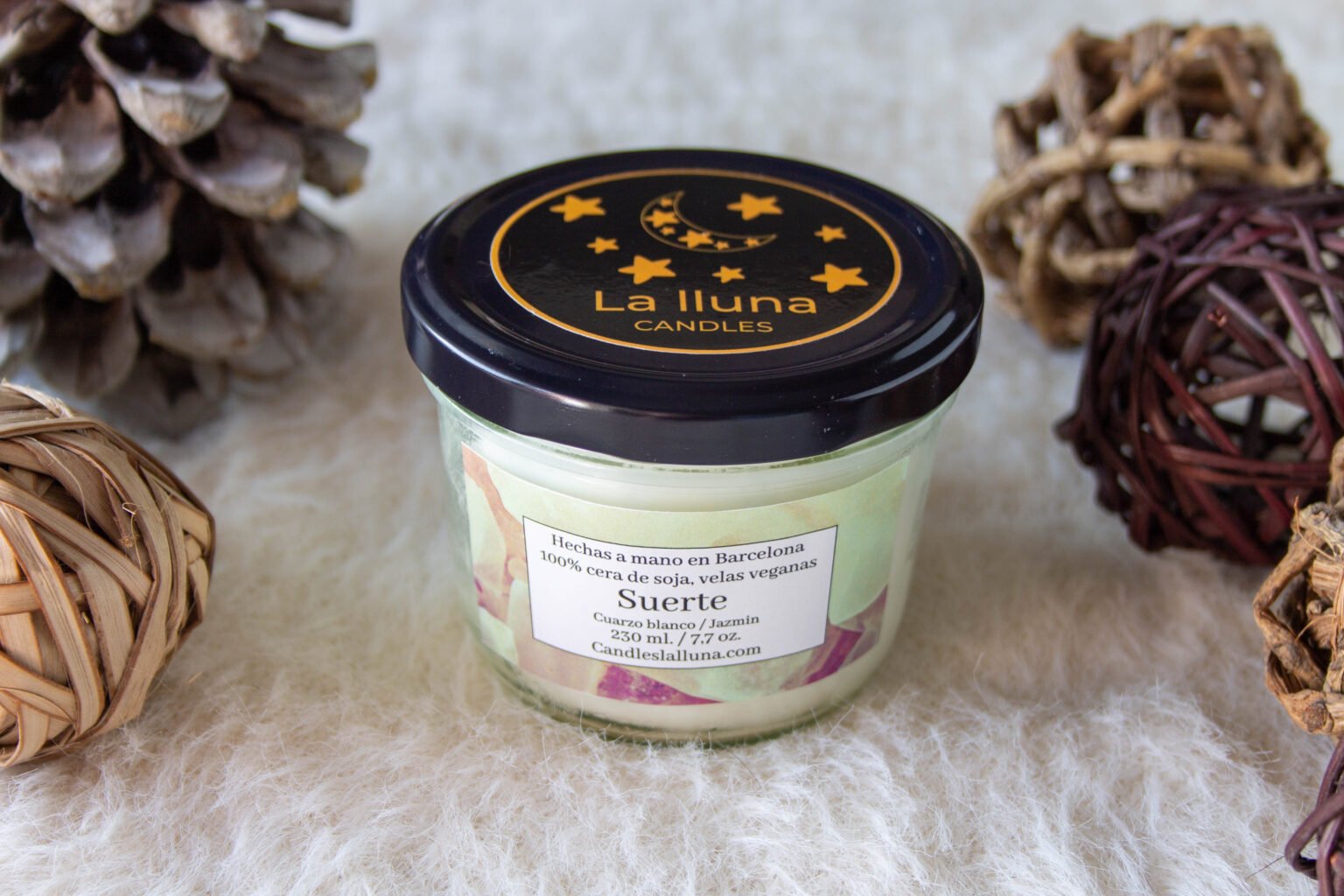 Vela de soja esoterica cuarzo blanco (4)