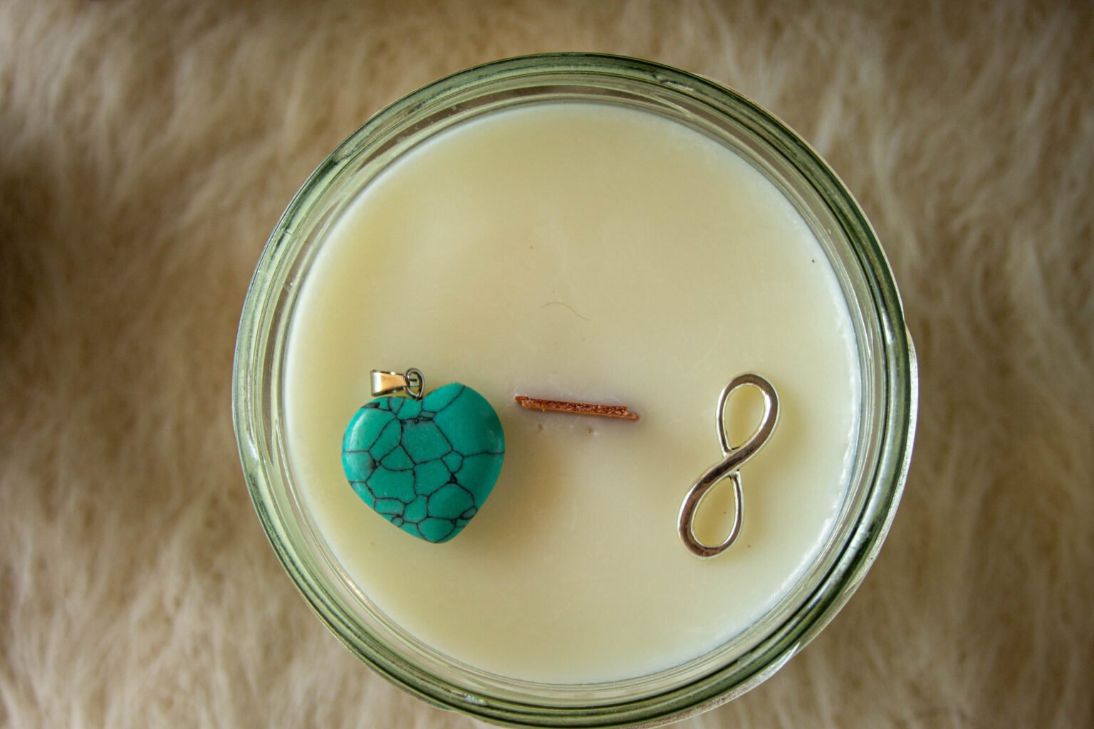 vela de cera de soja turquesa verde (8)