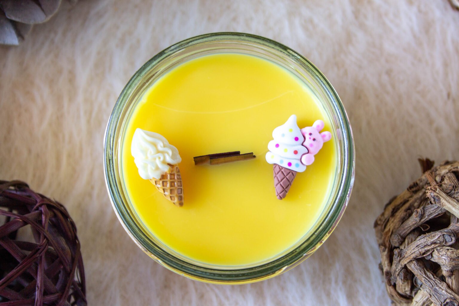 vela vegana de cera de soja aroma helado de vainilla (7)