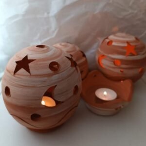 ⭐Porta Velas🌙<br>Redondo